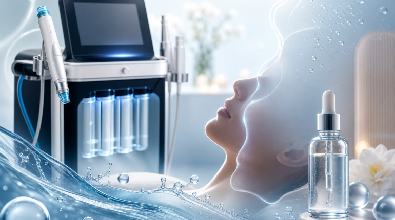 Терапия за лице с Hydrafacial Syndeo